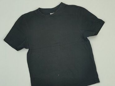 krótki czarny top: Koszulka, Alive, 5-6 lat, 110-116 cm, stan - Dobry