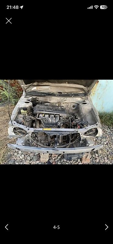 дрослинный заслонка: Передняя часть кузова с моторным отсеком Toyota (бензиновый VVT‑i) — 4