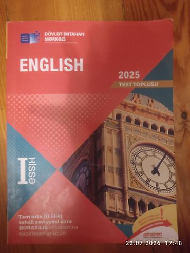 Testlər: İngilis dili Testlər 11-ci sinif, DİM, 1-ci hissə — 1