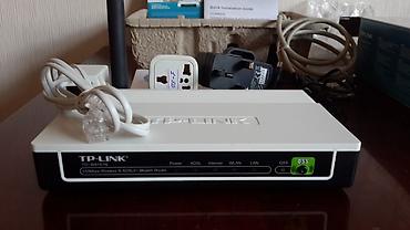 mobil internet modem: Wi-Fi router ADSL TP-LINK TD-W8151N – 150Mbps Wireless N ADSL2+ Modem — 1