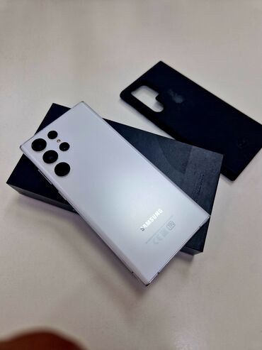 самсук а12: Samsung Galaxy S22 Ultra, Б/у, 256 ГБ, цвет - Белый, 2 SIM, eSIM