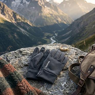 зимние рабочие перчатки: Перчатки Naturehike — флисовые, сенсорные. - Теплый мягкий флис — 3