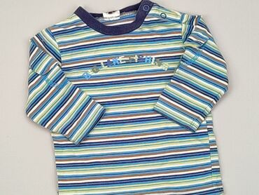 bluzki w kolorowe paski: Bluzka, 0-3 m, stan - Dobry