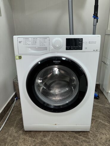 Paltaryuyan maşınlar: Paltaryuyan maşın Hotpoint Ariston, 6 kq, Təmirə ehtiyacı var, Avtomat, Qurutmasız, Kredit yoxdur, Ünvandan götürmə