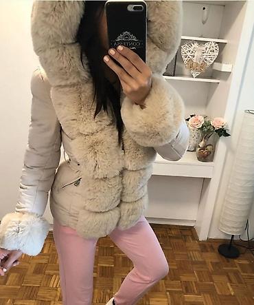 dsquared2 papuce: Ženska zimska jakna sa krznenim detaljima - Model: puf jakna u — 6