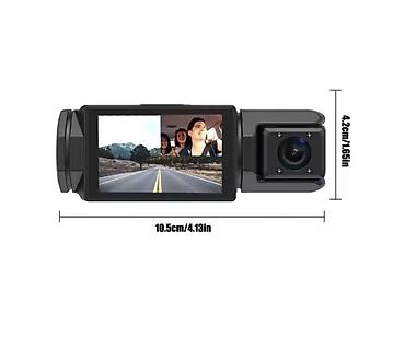 iphone se telefon: Avtomobil üçün iki kameralı DVR (FHD 1080P) - Ön və salon kamerası — 3