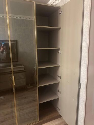 Yataq otağı dəstləri: İkinəfərlik çarpayı, 2 tumba, Termo, Dolab, Türkiyə, İşlənmiş — 4