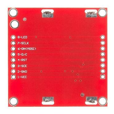 запчасти: Arduino Nokia 5110 LCD Ekran Modulu Arduino və müxtəlif — 4