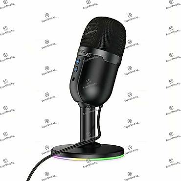 Студийные микрофоны: Настольный микрофон Hoco L25 - создан, чтобы ваш голос звучал чисто — 3