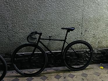 178: Фикс-байк (single speed) с дорожным рулём типа «баран» и передним — 6