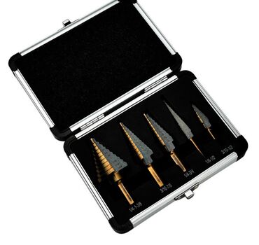 буровые инструменты: Набор ступенчатых свёрл пл металлуНабор ступенчатых свёрл пл металлу