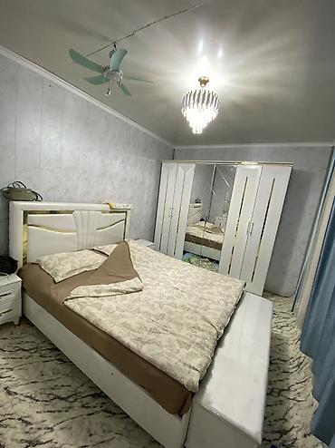 часы монако: Спальный гарнитур, Новый, Двуспальная кровать, Комод, Тумба, Кыргызстан, ДСП, цвет - Белый — 1