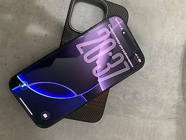 iphone x pro: IPhone 14 Pro, Б/у, 128 ГБ, Черный, Чехол, 91 % — 2