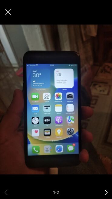 Тарелки: IPhone 7 Plus, 32 ГБ, Jet Black, Face ID