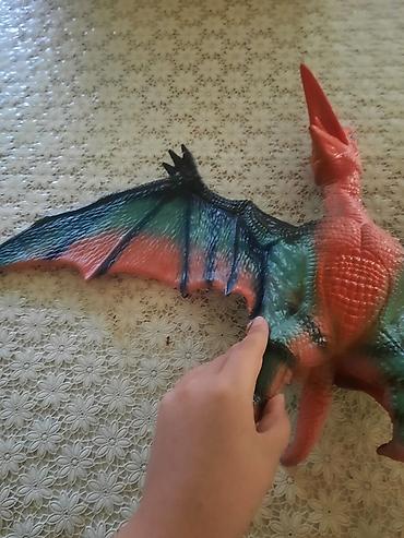 hot wheels oyuncaq dəsti: Pterozaur (uçan dinozavr) fiquru – uşaq oyuncağı - Material: yumşaq — 2