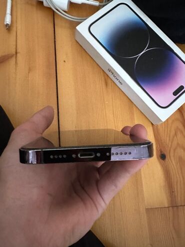Apple iPhone: IPhone 14 Pro Max, 128 GB, Deep Purple, Face ID -da lalafo.az — 10 Apple iPhone: IPhone 14 Pro Max, 128 GB, Deep Purple, Face ID — 10