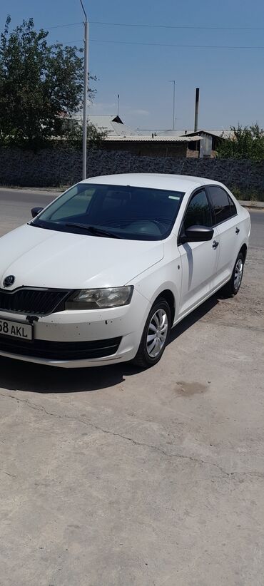 авто в рассрочку в бишкеке без первоначального взноса: Skoda Rapid: 2017 г., 1.6 л, Механика, Бензин, Седан
