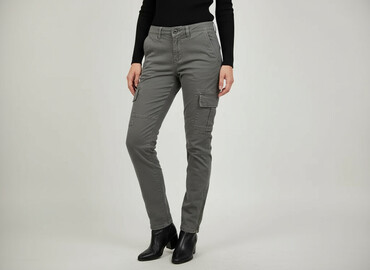 tesco spodnie damskie f f: The White Company, Spodnie cargo damskie, rozmiar M