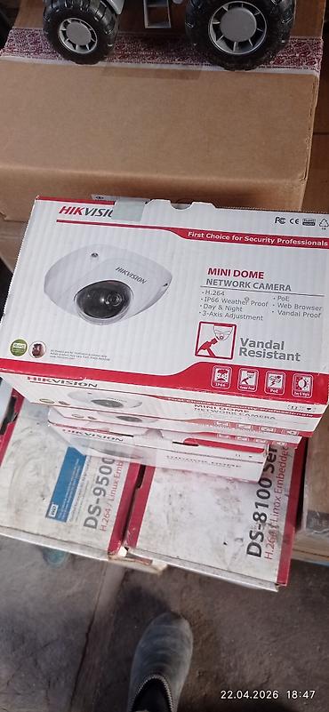 камеры hikvision: IP-видеонаблюдение Hikvision: мини-купольные камеры + сетевой — 1