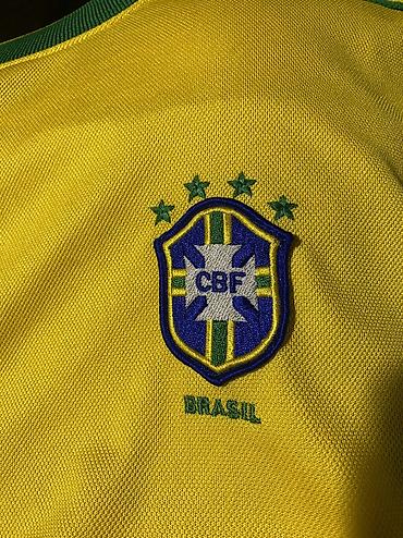 роналдо: 🇧🇷 ⚽️ Оригинальная винтажная футболка сборной Бразилии "ЧМ по — 7
