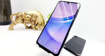 Samsung: Samsung Galaxy A15, Б/у, 128 ГБ, цвет - Синий, 2 SIM