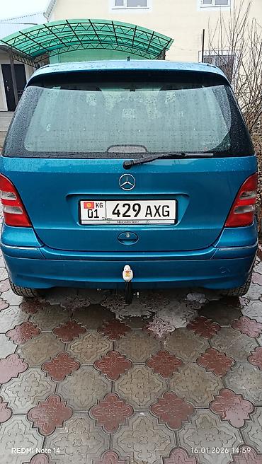 Mercedes-Benz: Mercedes-Benz A-class: 2002 г., 1.6 л, Автомат, Бензин, Хэтчбэк — 3