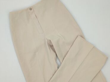 ubrania w stylu retro: Material trousers for women, size S (EU 36)