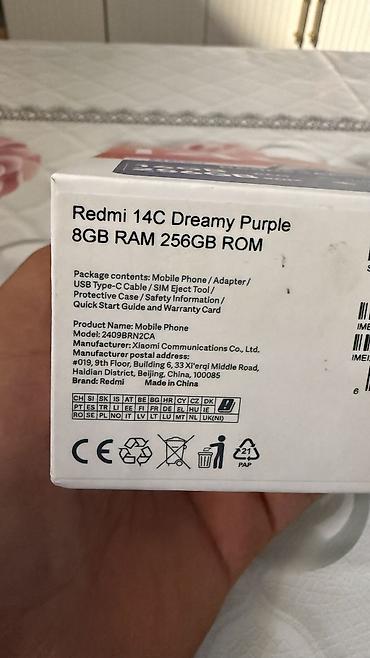 asus rog b class: Смартфон Redmi 14C Dreamy Purple - Память: 8 ГБ RAM, 256 ГБ ROM - — 3