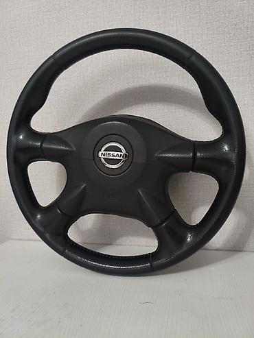 руль от приоры 2: Руль Nissan Primera P12 с air bag в сборе. Срочно торг. Руль — 1