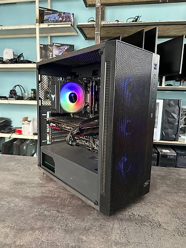 socket 1155: Компьютер, ядер - 12, ОЗУ 16 ГБ, Для несложных задач, Б/у, Intel Core i7, NVIDIA GeForce GTX 1070, NVMe — 1