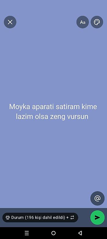 купить пластиковый бак для воды: Moyka aparatı satılır. Xüsusiyyətlər: - Avtomobil, həyət və — 1