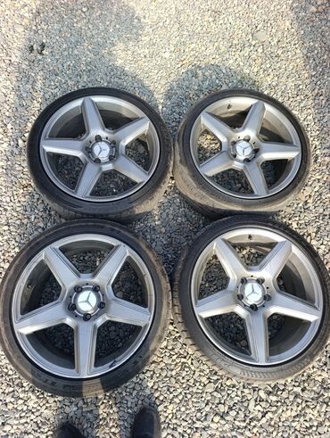 диски на форд транзит: Куйма Дисктер R 18 AMG, Комплект, тешиктери - 5, Колдонулган