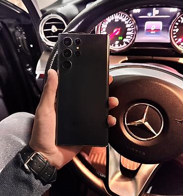 iphone 13 mini: Samsung Galaxy S22 Ultra, rəng - Qara — 4