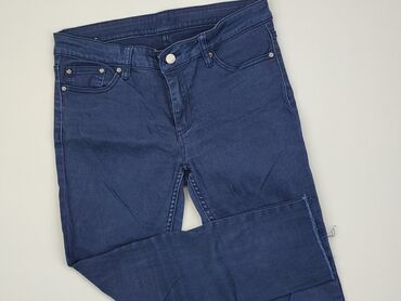 jeansowe spódnice z przetarciami: Jeansy, L, stan - Dobry