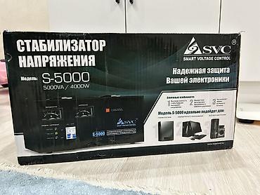 Стабилизатор напряжения, Однофазные, SVC at lalafo.kg Стабилизатор напряжения, Однофазные, SVC