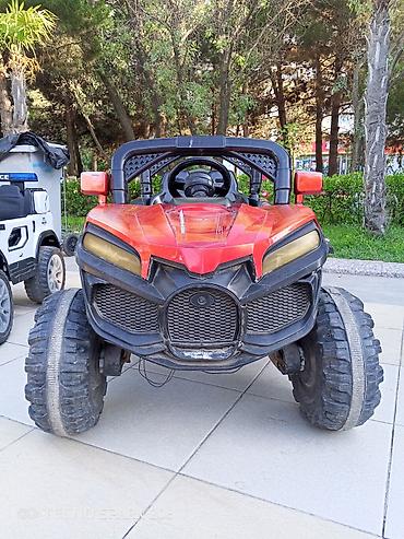 balaca uşaq maşınları: Uşaq üçün elektrikli maşın – SUV tipli model (qara rəng) - 1 yerlik — 6