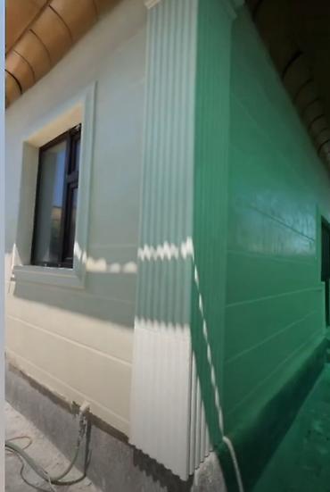 Фасадные работы: Ремонт фасада, Утепление фасада, Фасадный декор | Жидкий травертин, Декоративный кирпич, Сухой травертин Больше 6 лет опыта — 20