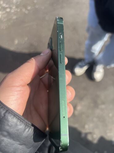 iphone 13 б у: IPhone 13, Б/у, 128 ГБ, Зеленый, Зарядное устройство, Защитное стекло, Кабель, 88 %