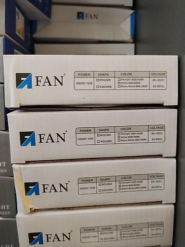 Освещение: Светодиодный встраиваемый светильник FAN LED Panel Light HS007-10W - — 2