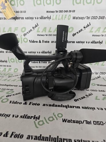 Videokameralar: Sony NXCAM NX200 4K peşəkar videokamera. Gəlmədir Azərbaycanda — 4