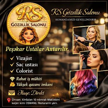 hotel işi: Vizajist tələb olunur, Faiz — 1