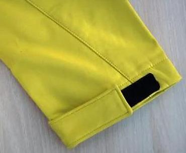 Jakne za prelazni period: Muška outdoor softshell jakna – žuta sa plavim rajsferšlusima - — 18
