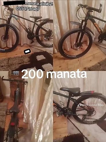 İdman velosipedləri: BMx GTM dağ velosipedi - Çərçivə: yüngül alaşımlı, idman üslubunda - — 10