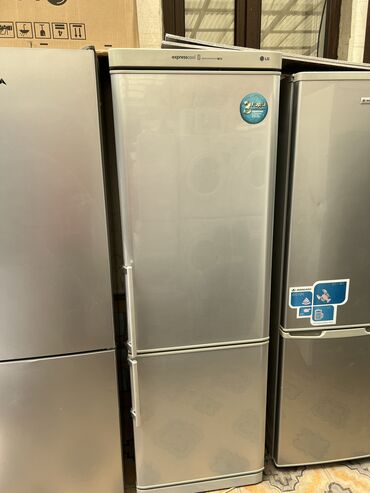 с холодильником: Холодильник LG, Б/у, Двухкамерный, De frost (капельный), 60 * 190 * 60