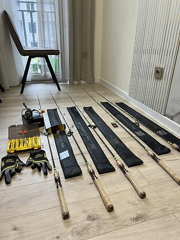 Удочки и спиннинги: Продаю спиннинги отлично подойдут для наших условий,отлично подойдёт at lalafo.kg — 2 Удочки и спиннинги: Продаю спиннинги отлично подойдут для наших условий,отлично подойдёт — 2