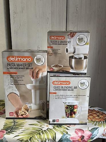 Кухонный комбайн Delimano Kitchen Robot Deluxe с комплектом насадок