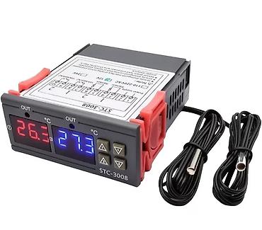 şit ustu: STC-3008 rəqəmsal iki kanallı termostat/temperatur nəzarətçi Ən — 1