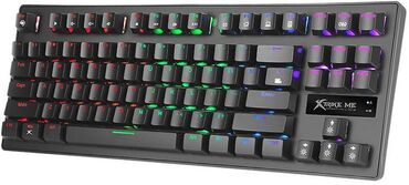 мини ноутбуки: Игровая механическая клавиатура GK-979 XTRIKE с подсветкой. Оцени