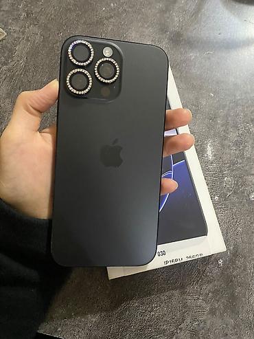 iph: IPhone 16 Pro Max, Б/у, 256 ГБ, Черный, Коробка — 2