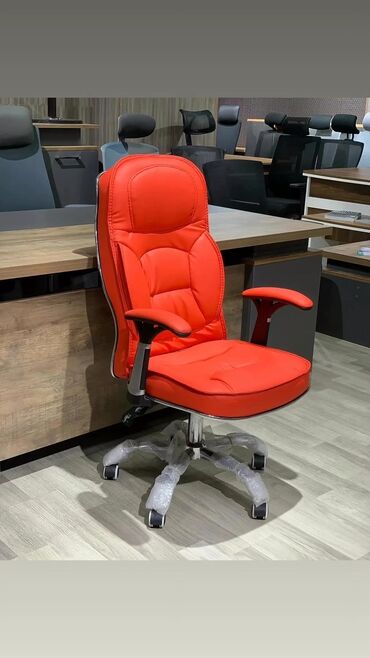 Ofis və oyun kresloları: Yeni, Təkərli, Qolları tənzimlənir, Dəri -da lalafo.az — 19 Ofis və oyun kresloları: Yeni, Təkərli, Qolları tənzimlənir, Dəri — 19